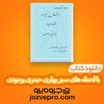 دانلود کتاب با لحظه های سبز بهاری حیدری وجودی PDF 